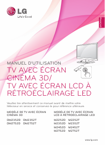 Mode d’emploi LG M2252D Téléviseur LCD