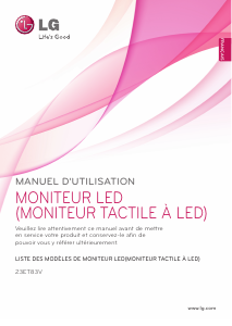 Mode d’emploi LG 23ET83V Moniteur LED