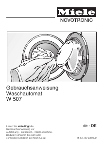 Bedienungsanleitung Miele W 507 Waschmaschine