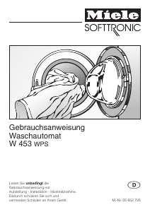 Bedienungsanleitung Miele W 453 WPS Waschmaschine