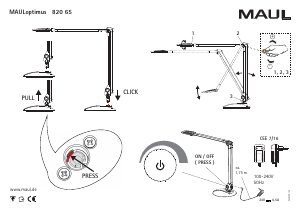 Instrukcja Maul MAULoptimus Lampa