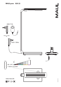 Bruksanvisning Maul MAULpure Lampa