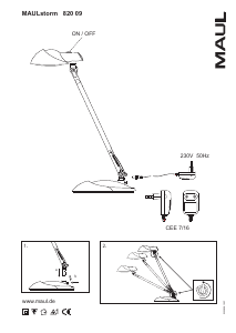 Bruksanvisning Maul MAULstorm Lampa