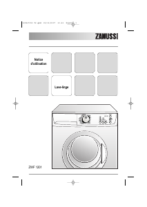 Mode d’emploi Zanussi ZWF 1201 Lave-linge