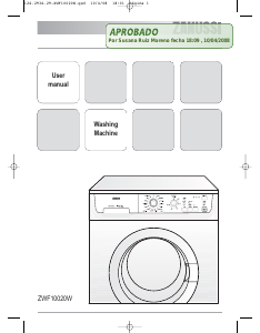 Bruksanvisning Zanussi ZWF 10020 W Tvättmaskin