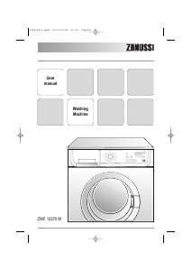 Bruksanvisning Zanussi ZWF 12370 W Tvättmaskin