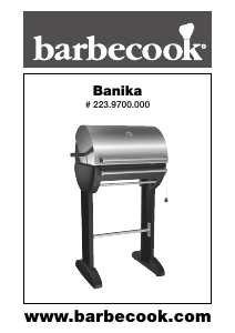 Bruksanvisning Barbecook Banika 2006 Grill