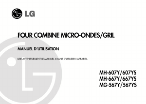 Mode d’emploi LG MH-667Y Micro-onde