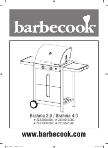 Bruksanvisning Barbecook Brahma 2.0 Grill