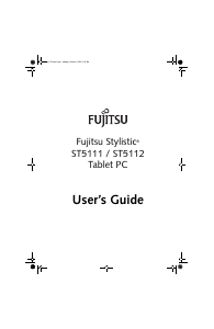 Bruksanvisning Fujitsu Stylistic ST5111 Tablet