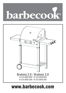 Kasutusjuhend Barbecook Brahma 3.0 Grill
