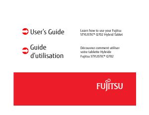 Manual Fujitsu Stylistic Q702 Tablet
