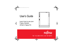 Bruksanvisning Fujitsu Stylistic ST6012 Tablet