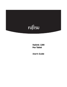 Bruksanvisning Fujitsu Stylistic ST1200 Tablet