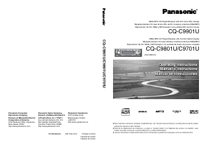 Mode d’emploi Panasonic CQ-C9901U Autoradio