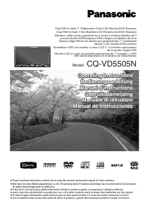 Mode d’emploi Panasonic CQ-VD5505N Autoradio