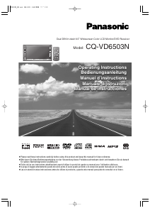 Mode d’emploi Panasonic CQ-VD6503N Autoradio