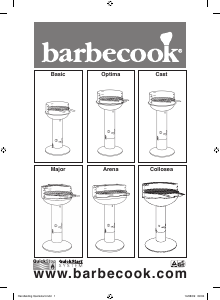 Manual Barbecook Major Ceram Grelhador