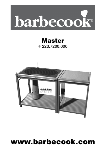 Manuale Barbecook Master Barbecue