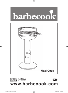 Manual Barbecook Maxi Cook Grelhador