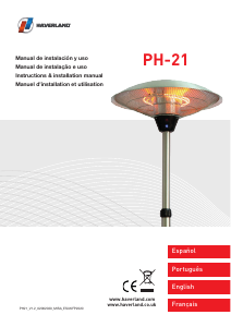 Manual de uso Haverland PH-21 Calentador exterior