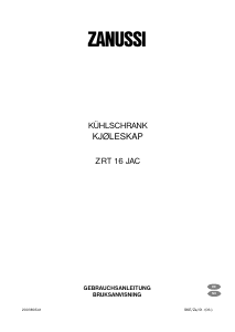 Bedienungsanleitung Zanussi ZRT16JAC Kühlschrank