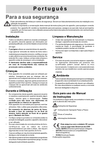 Manual Zanussi ZOU561W Fogão