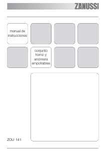 Manual de uso Zanussi ZOU141X Cocina