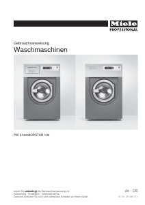 Bedienungsanleitung Miele PW 5134 MOPSTAR 130 Waschmaschine