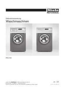Bedienungsanleitung Miele PW 5136 EL ZER OB WEK MF Waschmaschine