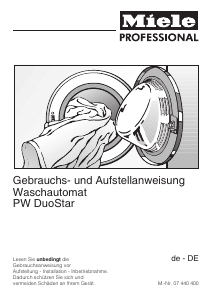 Bedienungsanleitung Miele PW 5062 AV D LW DuoStar Waschmaschine