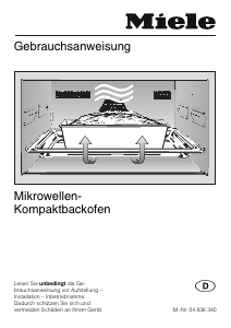 Bedienungsanleitung Miele H 152 MB Backofen