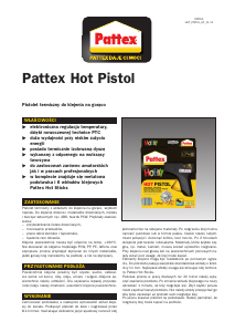 Instrukcja Pattex Hot Pistol Pistolet klejowy
