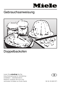 Bedienungsanleitung Miele H 283 B2 Backofen