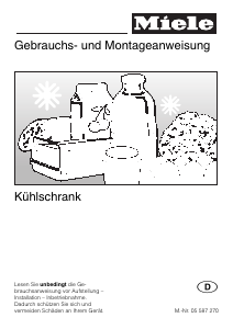 Bedienungsanleitung Miele K 841 i Kühlschrank