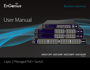 Handleiding EnGenius EGS5212FP Switch