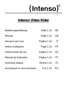 Manuale Intenso Video Rider Lettore Mp3