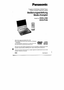Bedienungsanleitung Panasonic DVD-LV60 DVD-player