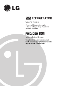 Bruksanvisning LG GR-P217LDBJ Kyl-frys