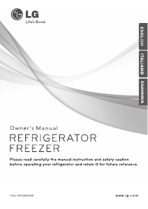 Manual LG GTB583SHHM Fridge-Freezer