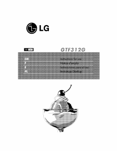 Bruksanvisning LG GTF312G Kyl-frys