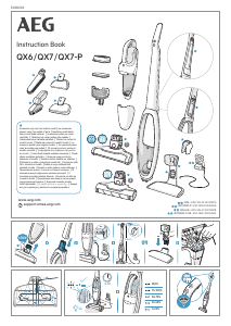 Manuale AEG QX7-1P52IB Aspirapolvere