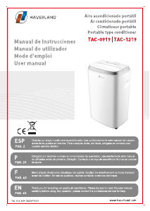 Manual Haverland TAC-1219 Ar condicionado