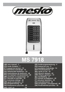 Manual Mesko MS 7918 Ar condicionado