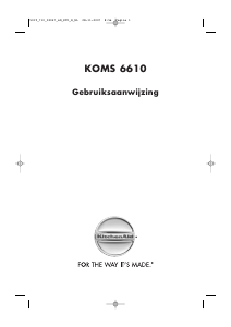 Handleiding KitchenAid KOMS 6610 Oven