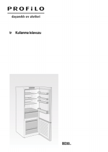 Kullanım kılavuzu Profilo BD3046WFUN Donduruculu buzdolabı