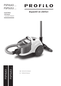 Manual Profilo PSP4U431 Vacuum Cleaner