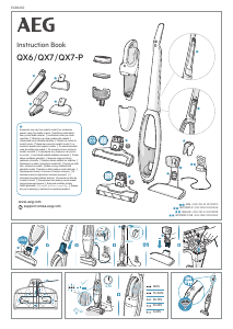 Manual de uso AEG QX7-1P52SW Aspirador