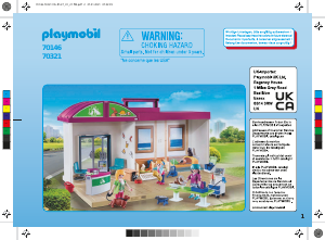 Mode d’emploi Playmobil set 70321 Animal Clinique vétérinaire
