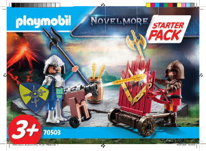 Manual de uso Playmobil set 70503 Novelmore Starter pack novelmore set adicional